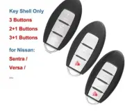 Smart Remote Key Shell Case 3 4 Buttons for Nissan Rogue Teana Sentra