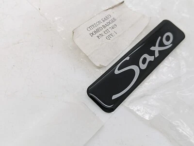 NEW Genuine Citroen Saxo domed decal sticker badge CIT7419