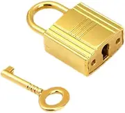 TENOL Small Padlock with Key Compact Locker Lock for Storage Case Bag Suitcase Luggage
