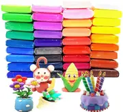 36 Colors Air Dry Clay Ultra Light and Air Dry Clay for Children Non-Toxic and Eco-Friendly Modeling Magical Clay with Tools 36colors As shown