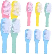 OFFIGAM 10Pcs Hair Brush Comfortable Brushes for Delicate Hair Care Gentle Scalp Massaging for Newborns for Boys Color Options