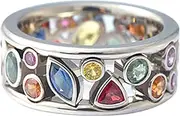 Crystal - Multi-Color Crystal s for Women,Diamond s Exquisite Simple Zircon Jewelry Christmas for Girls