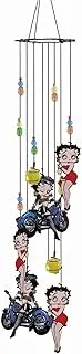 Spoontiques Metal Betty Boop Biker Wind Chime