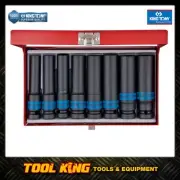 King Tony 1/2"Dr 8pc Deep Impact socket set Metric 4410MP