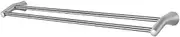 Mildon Paramount Chrome Plated Double Towel Rail, 760 mm Length