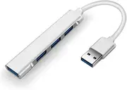 USB HUB 3.0 4-Port Multi-Splitter OTG Adapter for Laptop Mac PC Android
