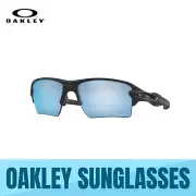 OAKLEY OO9188-58 FLAK 2.0 XL MATTE BLACK-PRIZM DEEP WATER POLARIZED SUNGLASSES