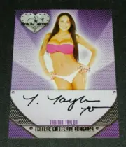 2016 Benchwarmer TABITHA TAYLOR Eclectic #163 Black Ink Auto PLAYBOY Playmate