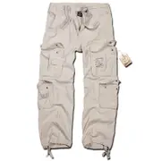 Brandit Pure Vintage Pants, white, Size 7XL for Men