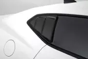 GTS Carbon Fiber Louvered Quarter Window Covers Fits 2016-2022 Camaro