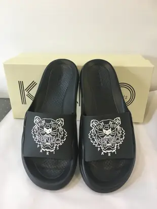 全新 Kenzo Tiger slides 經典老虎頭 涼拖鞋 37&38號 現貨各一雙