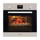 EuroChef 60cm Stainless Electric Wall Oven 8 Function Built-in Fan Forced Gri...