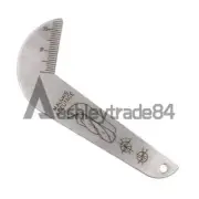 Drill bit gauge edge dimension gage 118° drill bit sharpening angle tool