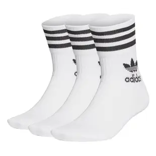 Adidas 襪子 長襪 中筒襪 一組3雙入 黑/白/棕灰【運動世界】GD3576/GD3575/GN3079