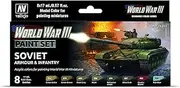 70221 Model Colour WWIII Soviet Armour & Infantry Acrylic 8 Colour Paint Set
