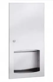 Presale Bradley Contemporary 2447 Paper Towel Dispenser - Silver Semirecessed
