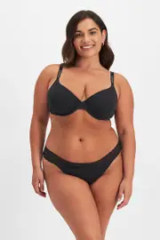 [Bonds] Bonds Women's Match Cotton its Gee in Black Size: 10 10 Black