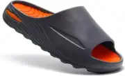 Men's Basketball Slides Soft-tech Sandals with Arch Support Size XL 8.5 Gray