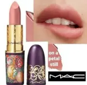 MAC Amplified Creme Tempting Fate Lipstick ON A PETAL STILL Full SZ 0.10 oz NIB