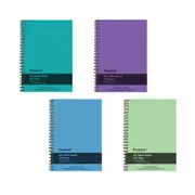 Protext Twin Wire Notebook 200 Pages (A5) - Aqua