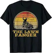 [VidiAmazing] Mens The Lawn Ranger Lawn Caretaker Lawnmower Lawn Ranger ds480 T-Shirt
