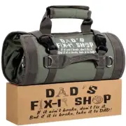 Roll up Tool Bag and Kraft Paper Box Set for Men Heavy Duty Tool Bag with Sho...