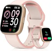 Smart Watch for Women – 1.83" HD Touch Screen, Bluetooth Call, Alexa Built-in, 100+ Sport Modes, Sleep Monitor, Pedometer, IP68 Waterproof Fitness Tracker