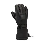 Gordini Polar Men's Winter Gloves, Black, X-Large