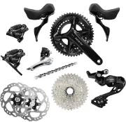 FULL SHIMANO 105 R7120 50/34T 170MM 36T DISC MECHANICAL GROUPSET 2X12-SPEED