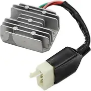 Rectifier Replacement 31600-VM6-000 Motorcycle Voltage Regulator Rectifier for TRX125 TRX125A FourTrax 125 1985 1986