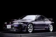 *RARE* Ignition Model 1/18 Nissan Skyline GTR R33 NISMO 400R Midnight Purple JDM