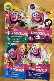 Mr. Bubble Magic Bath Crackles, 1.05 Oz (4 Pack) Pop And Snap