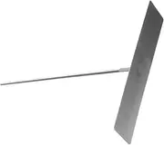 Alasum BBQ Cleanup Rake Grill Ash Rake for Easy Ash Removal Metal Scraper Tool Kitchen Accessory Cm Long