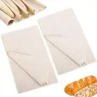 2PCS Tea Towels for Baking Sourdough 14X12Inch Bread Towel for Baking and Ferme