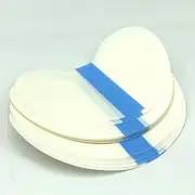 [Salkin] Waterproof Shoe Toe Protective Stickers, Rain and Stain Resistant Clear Films for Shoes Vamp, Heart-Shaped PU Shoes Head Films for Rainy Days, Self Adhesive, Easy to Stick and Remove, 30 pcs per Pack