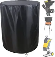 Skyour Wood Chipper Shredder Mulcher Cover Waterproof Heavy Duty Dustproof Electric Leaf Mulcher Shredder Protector Covers 33"x43"