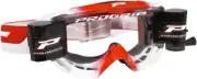 3200 Red Venom OTG Goggles - Clear Lens w/ Roll-Off System Pro Grip PZ3200ROROS