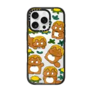iPhone 16 Pro Impact Case Tanuki & flower
