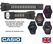 GBA-800 Casio Watch Strap Band for GBD-800, GBA-800SF, GBD-800SF -BLACK GENUINE
