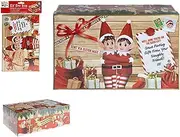 Elves Behaving Badly - 37cm Elf Eve Box - Storage Box - Christmas Eve Box