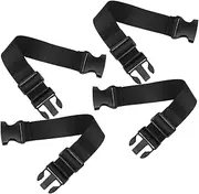 Outanaya 4PCS Adjustable Golf Cart Bag Straps with Buckles Heavy Duty Luggage Fastening Belts Durable Travel Straps for Suitcases Backpacks Outdoor Use