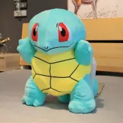 Cute Big Size Plush Toy Stuffed Squirtle 50 cm Doll Throw Pillow Hug Plushies