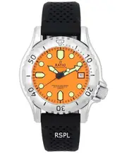 RATIO FreeDiver Professional Orange Dial Automatic RTF017 500M Analog Mens Watch