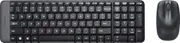 Logitech MK220 Wireless Compact Portable Keyboard and Mouse Black
