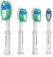 Replacement Toothbrush Heads for Oral B Electric Toothbrush Precision Clean Brush Heads Refill Compatible with Oral B Braun Pro Smart Genius Toothbrushes