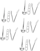 Ciieeo Sets Noodle Measuring Tool Metal Pasta Spoon Spaghetti Server Pasta Serving Utensil