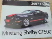 Ford Shelby Mustang GT500 2007 Metal Sign