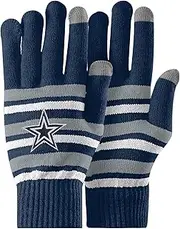 FOCO NFL Team Logo Stretch Gloves