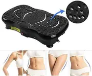 Fitness Vibration Plate Exercise Machine, Whole Body Vibration Platform, 180 Speed Levels, Max User Weight 330lbs