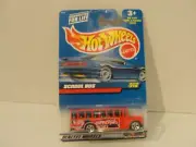 SCHOOL BUS, Hot Wheels #2000-216, Red, GRAPHICS TEAM, 5DOT Wheels